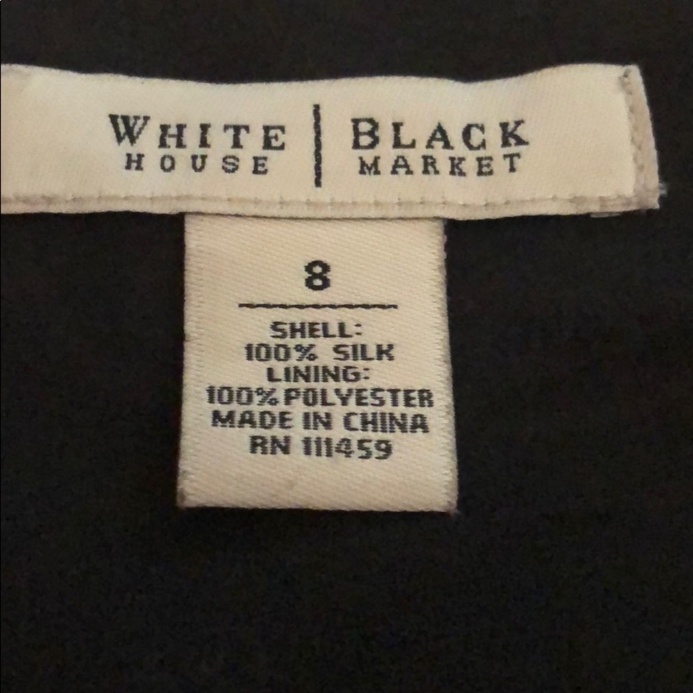 White House black market silk skirt - Picture 2 of 5